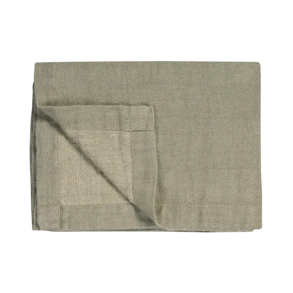Vandyck Pure 52 pledd 160x250 coolgrey fiskeben