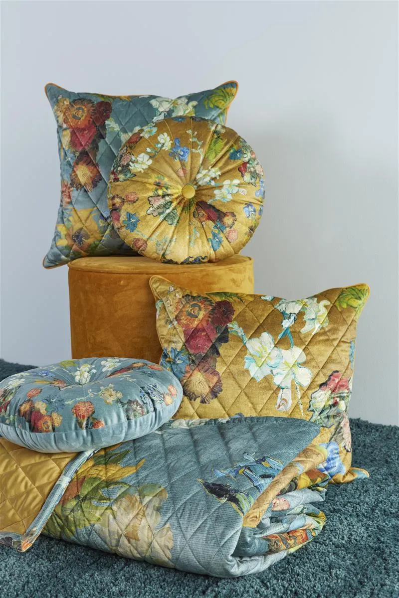 Beddinghouse Van Gogh Boule de Fleurs pyntepute gull rund