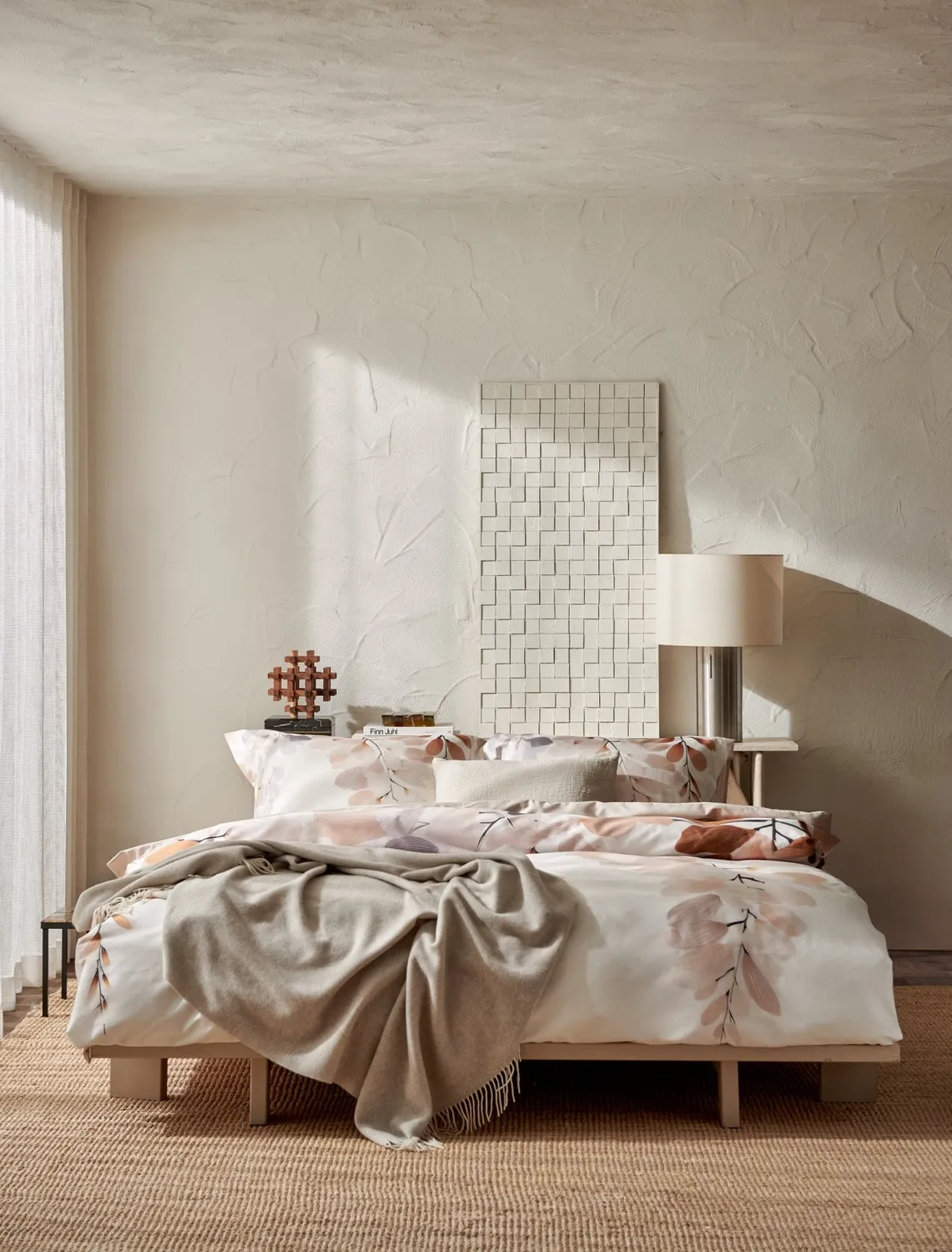 Vandyck Twigform dynetrekksett offwhite bomullssateng