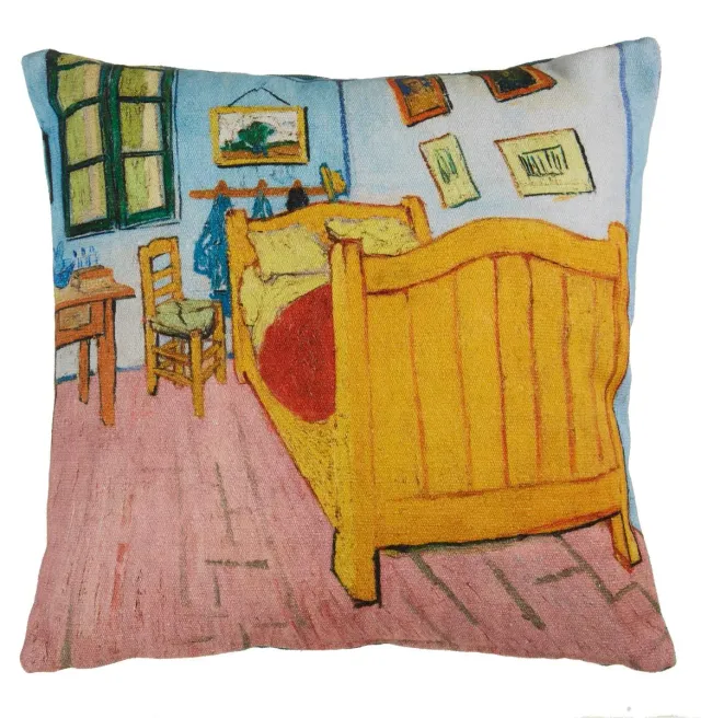 Beddinghouse Van Gogh Bedroom pyntepute 45x45 cm flerfarget