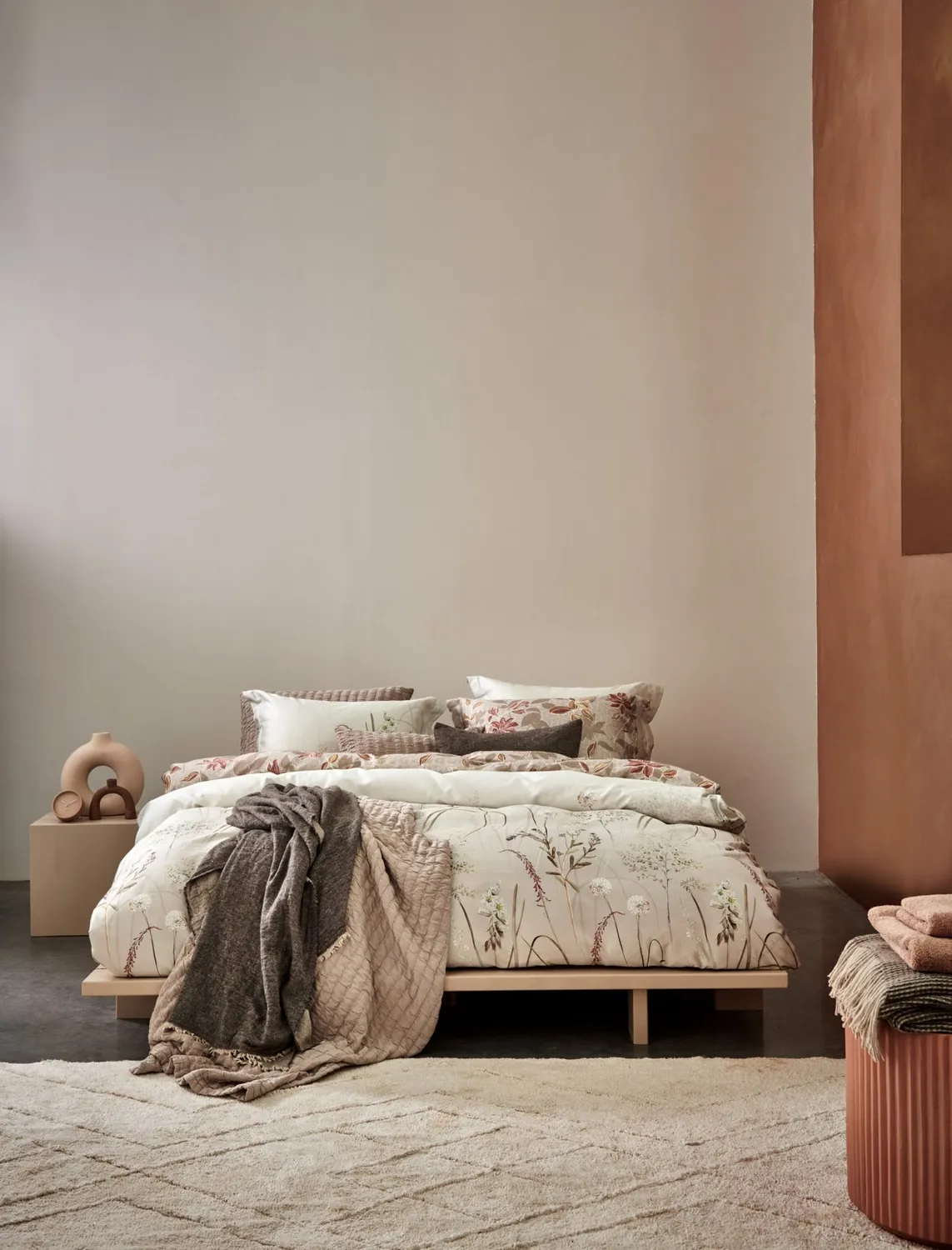 Vandyck Cashmere Glow dynebetrekk 200x200 linen sateng
