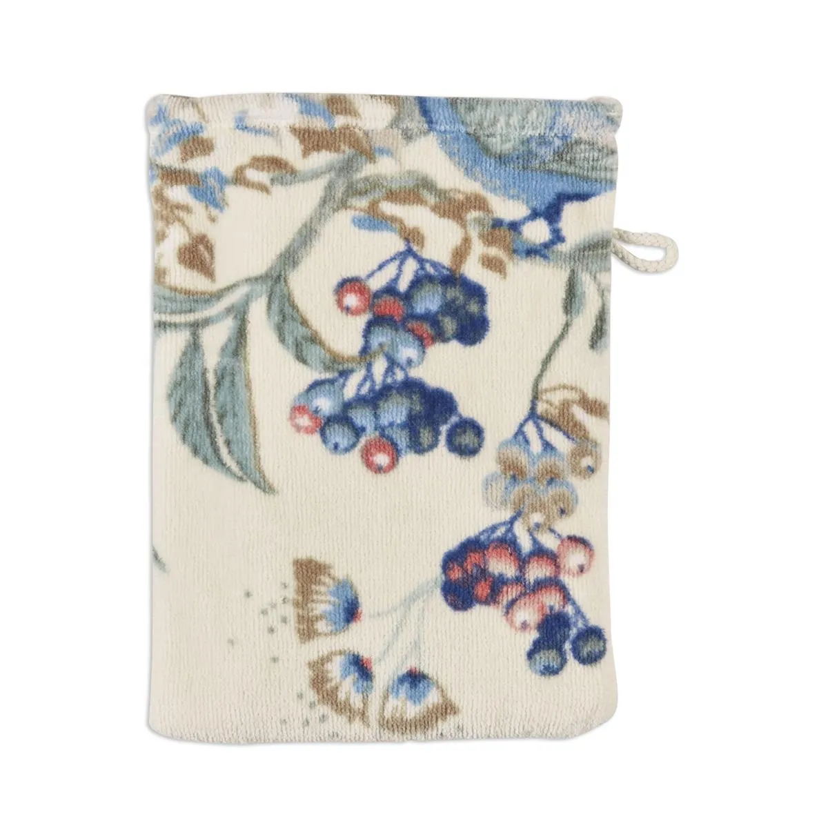 Pip Studio Secret Garden badehåndkle 70x140 hvitblått