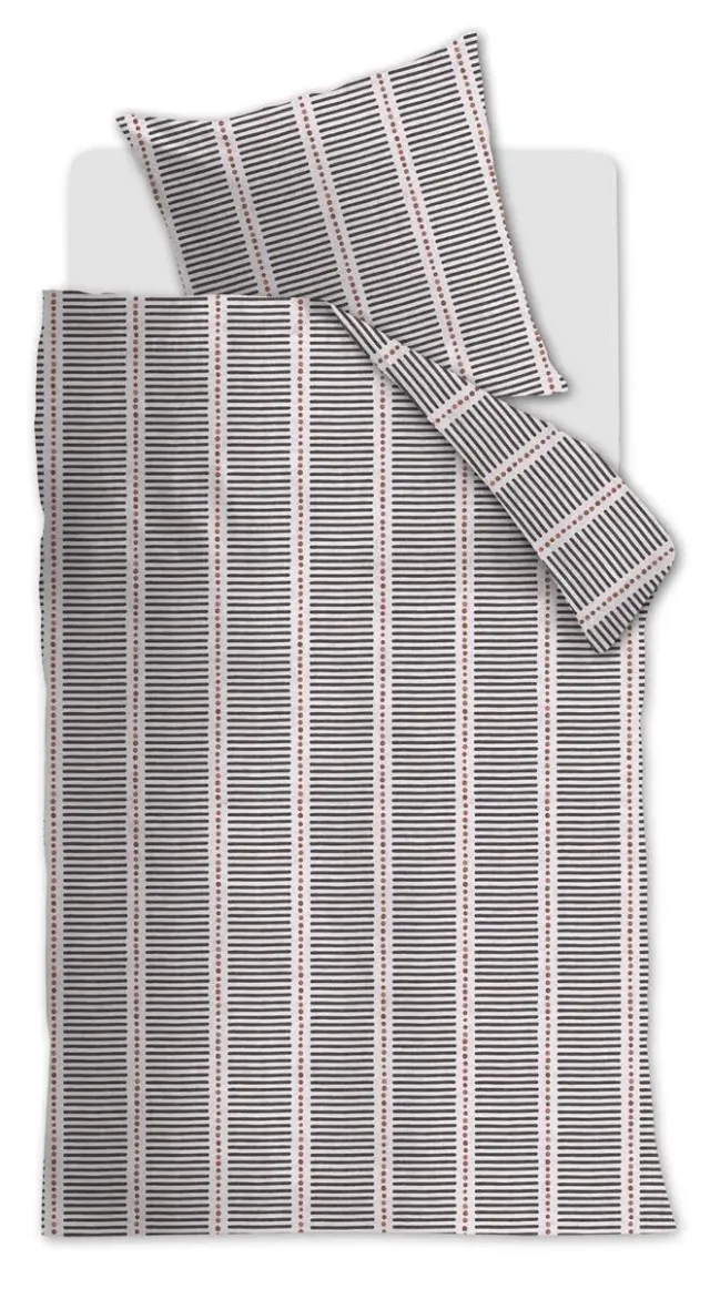 vtwonen Stip and Stripe dynetrekk 140x200 blush