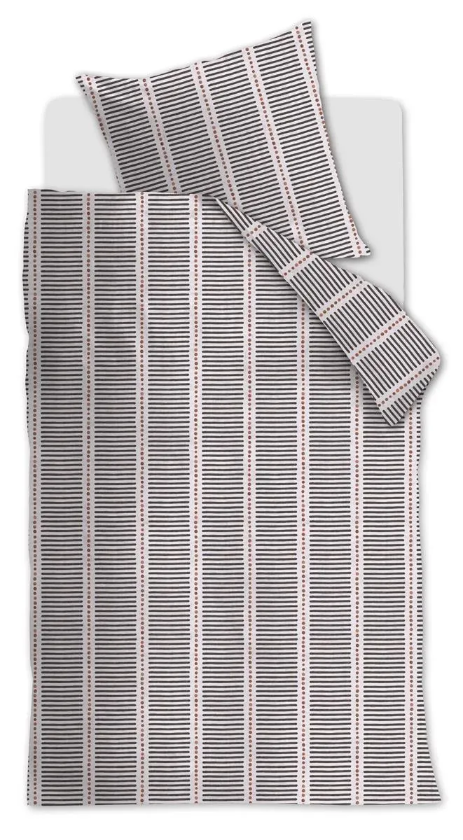 vtwonen Stip and Stripe dynetrekk 140x200 blush