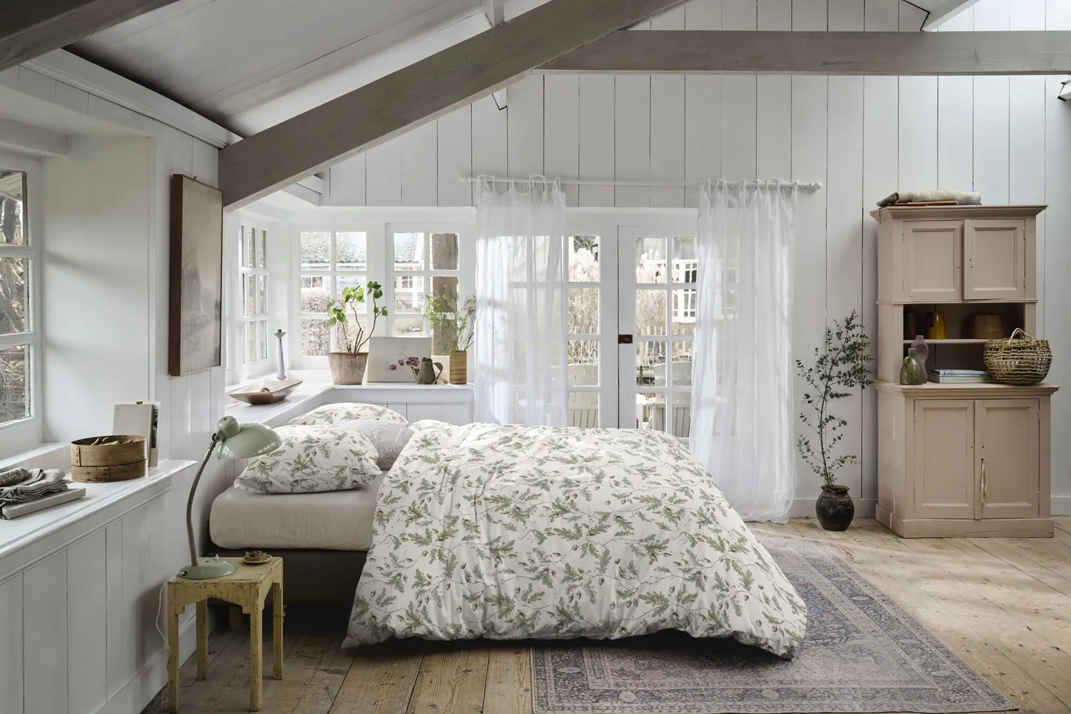 Ariadne at Home Oak dynetrekk 140x200 sand bomull