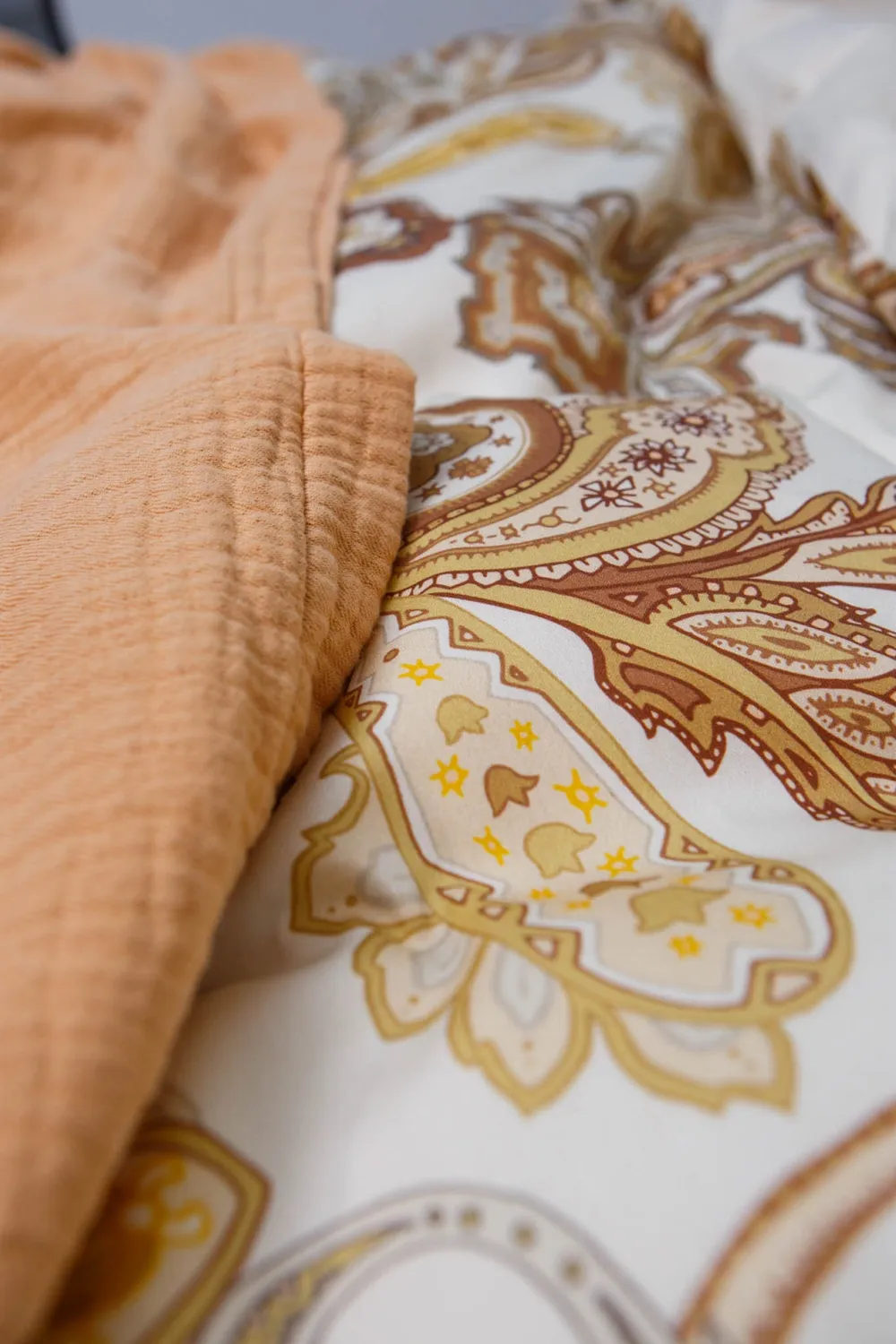 Vandyck Mystique dynetrekk 2-pers sunlight paisley