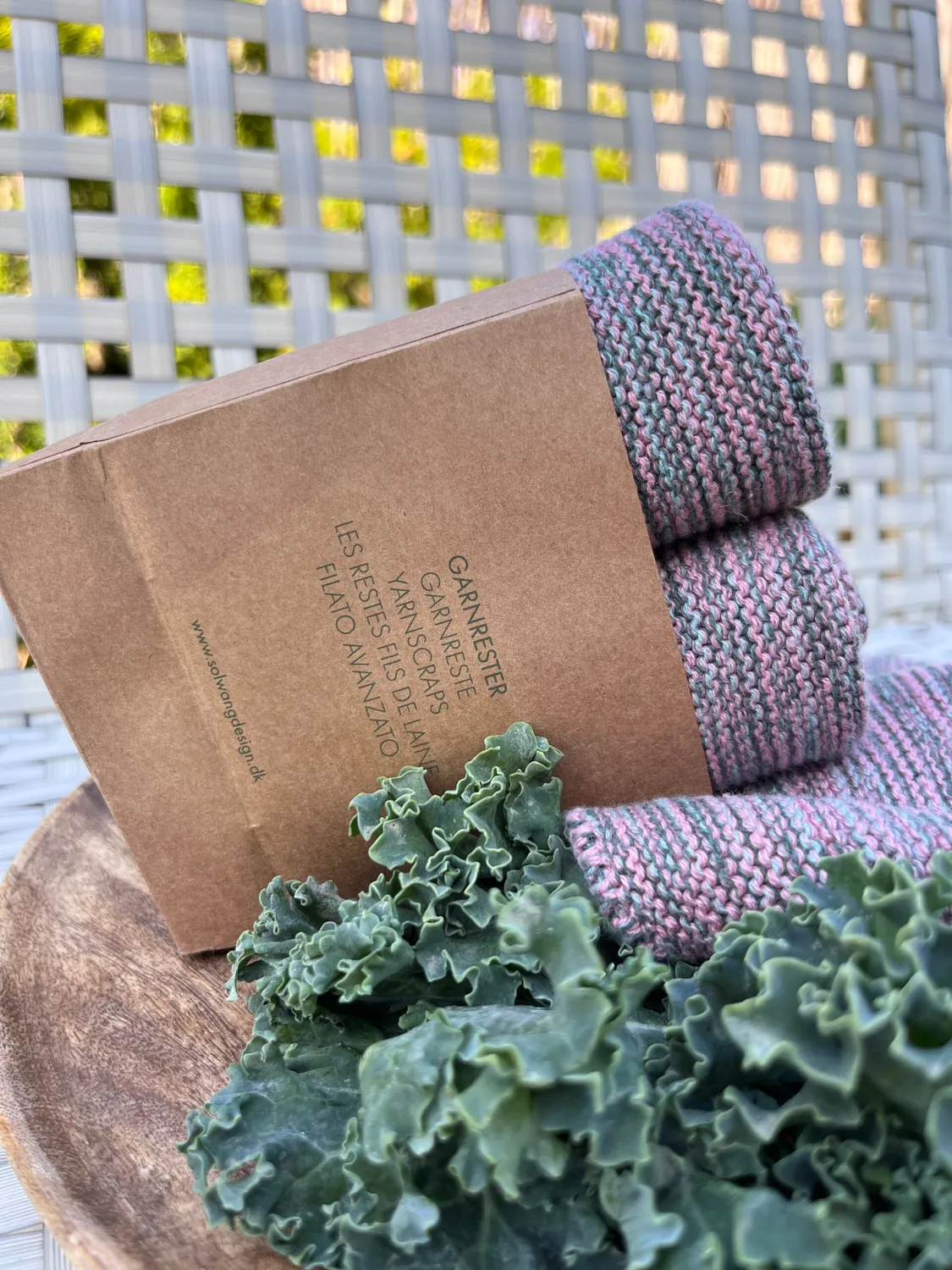 Solwang Design Restgarn Rose Salvie karkluter Zero Waste