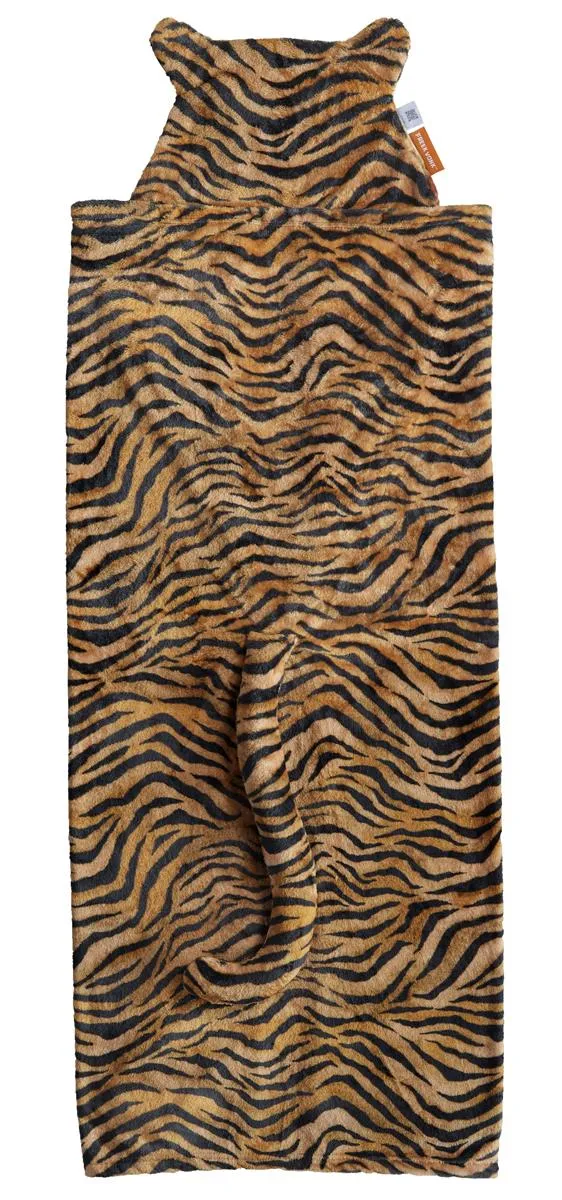 Beddinghouse Freek Vonk Tijger pledd 140x120 steenrød flanell