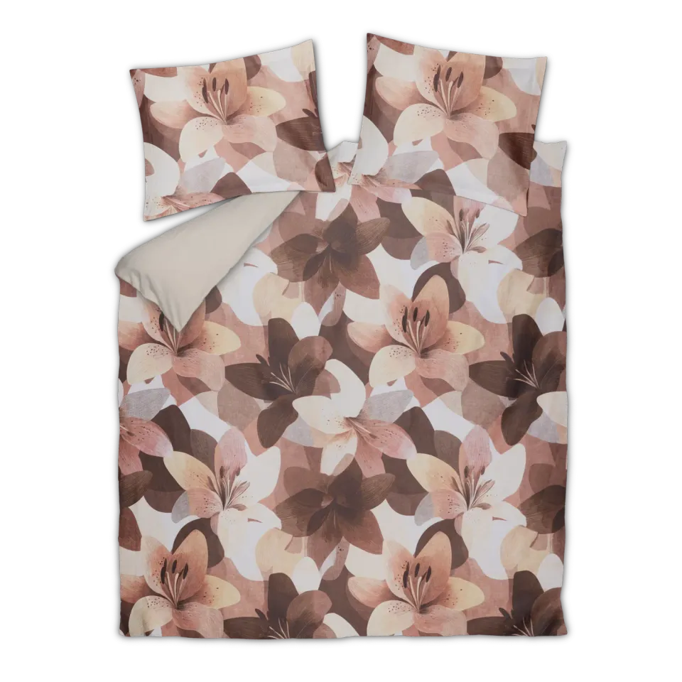 Vandyck Bloomscape sengetøy rose dawn 140x200 blomster