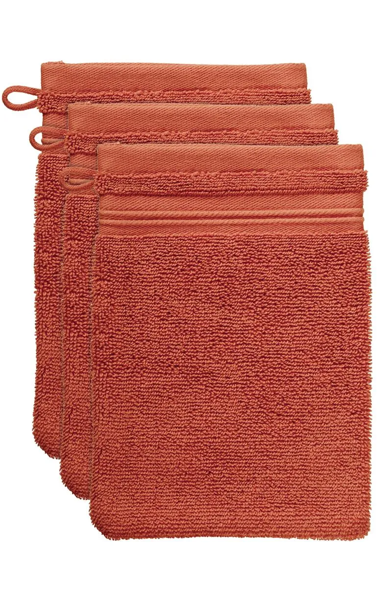 Beddinghouse Sheer gjestehåndkle 30x50 oransje