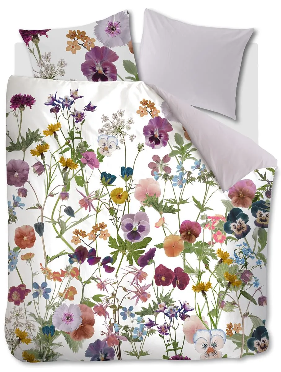 Beddinghouse Sunny dynetrekk 200x200 cm multi blomster 3-delt