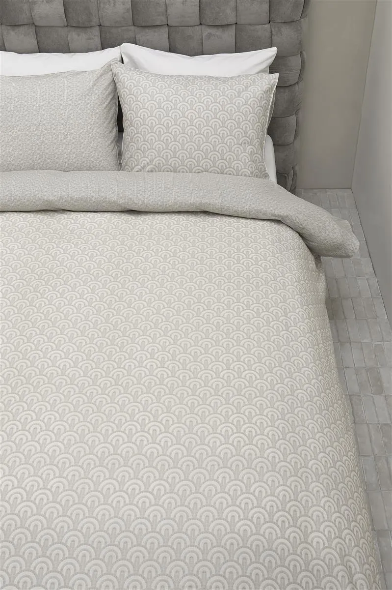 Riviera Maison Arched dynetrekk sand enkelt 140x200 cm