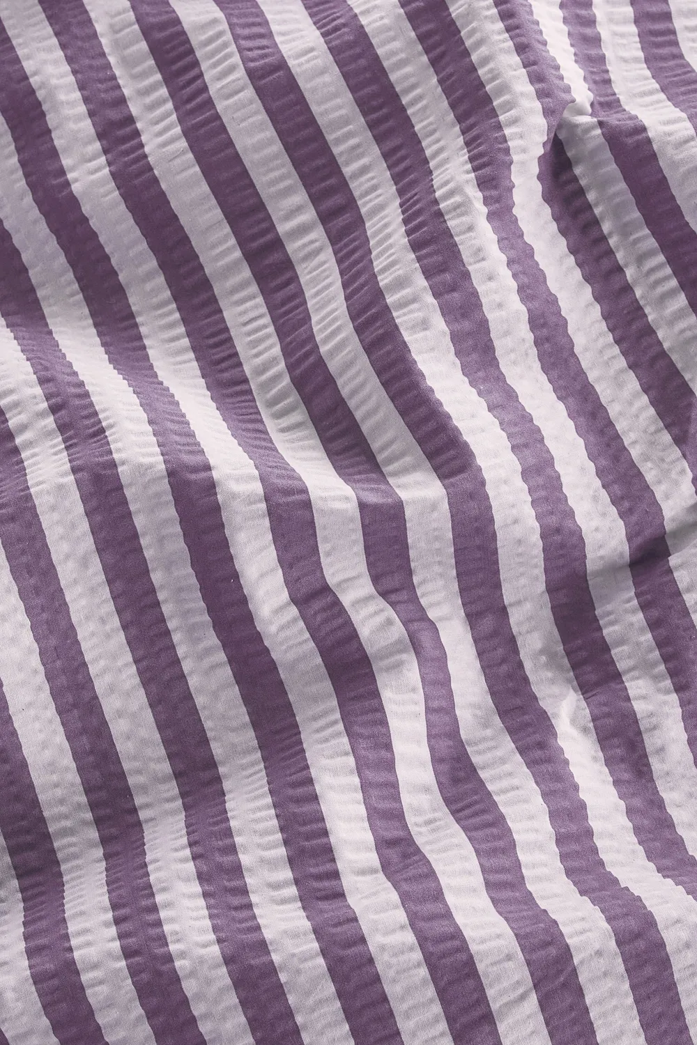 Beddinghouse Veya dynetrekk 140x200 mauve seersucker