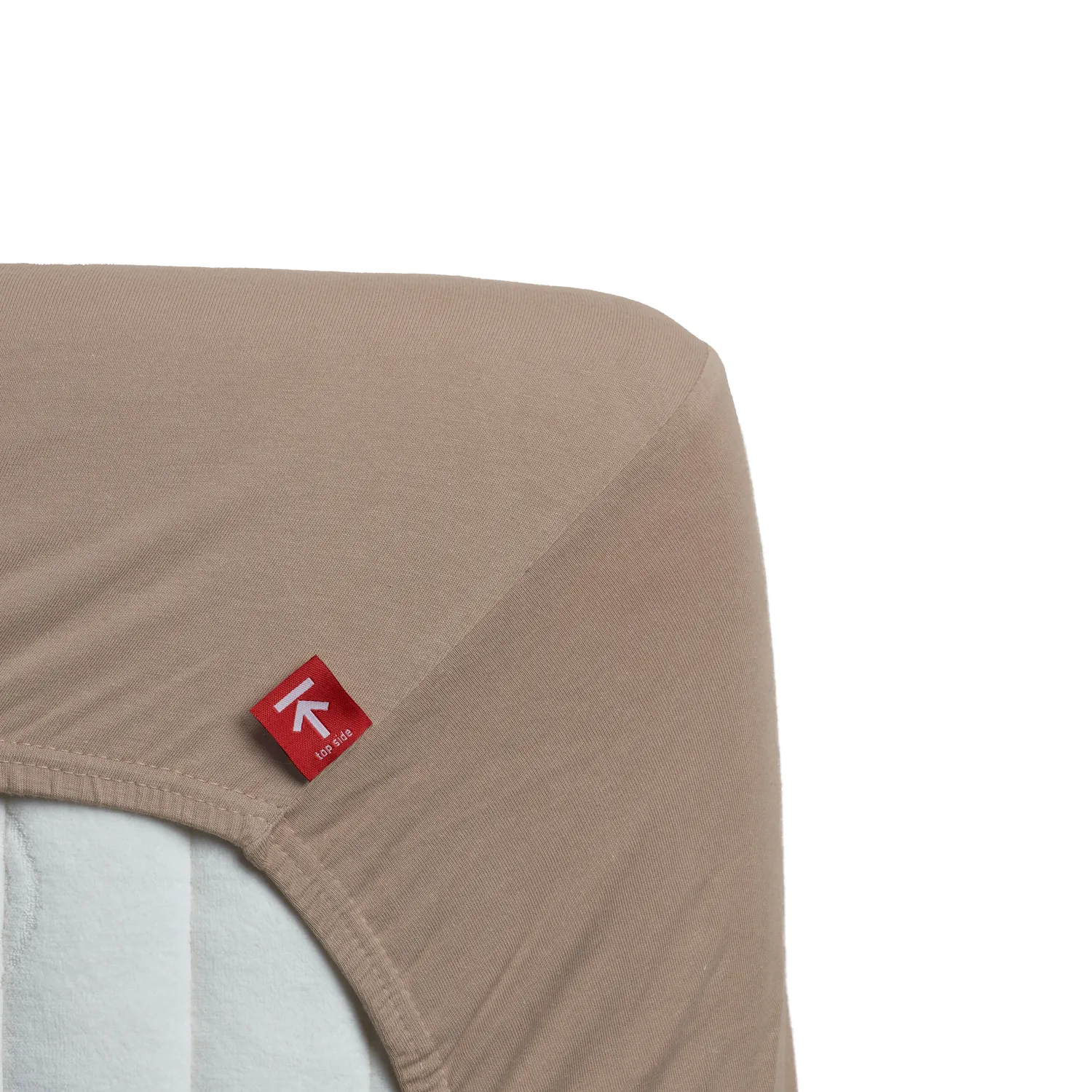 Beddinghouse Jersey Stretch laken 90x200 taupe elastisk