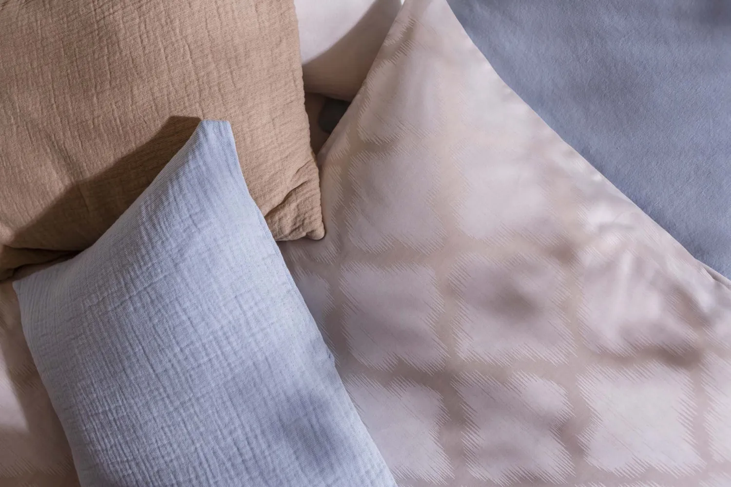 Vandyck Purity Napoli dynetrekk 140x200 cream rutemønster