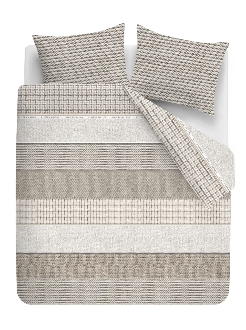 Rivièra Maison Tailor dynetrekk 200 sand stripe
