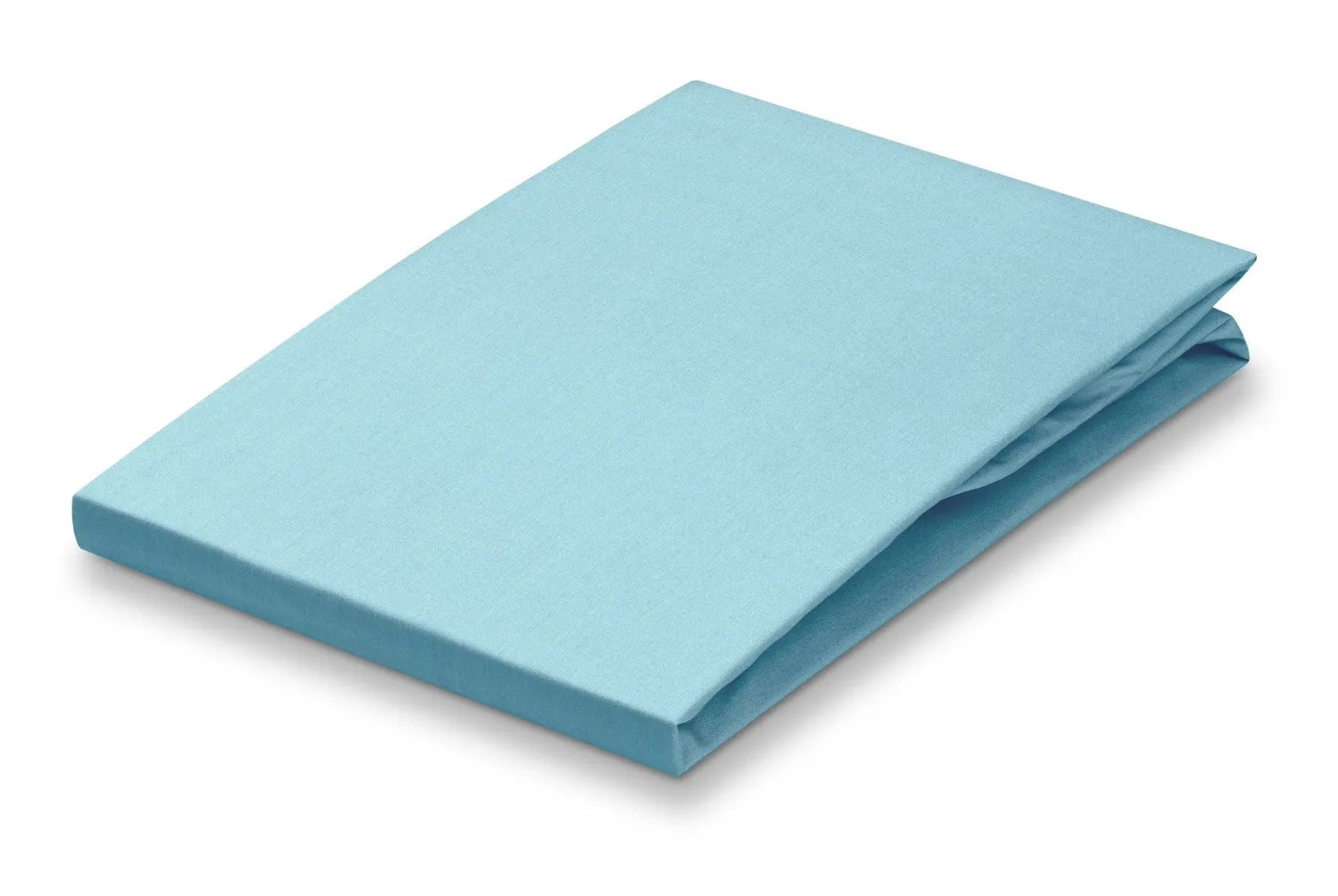 Vandyck Percale laken ice blue 90x200 bomull