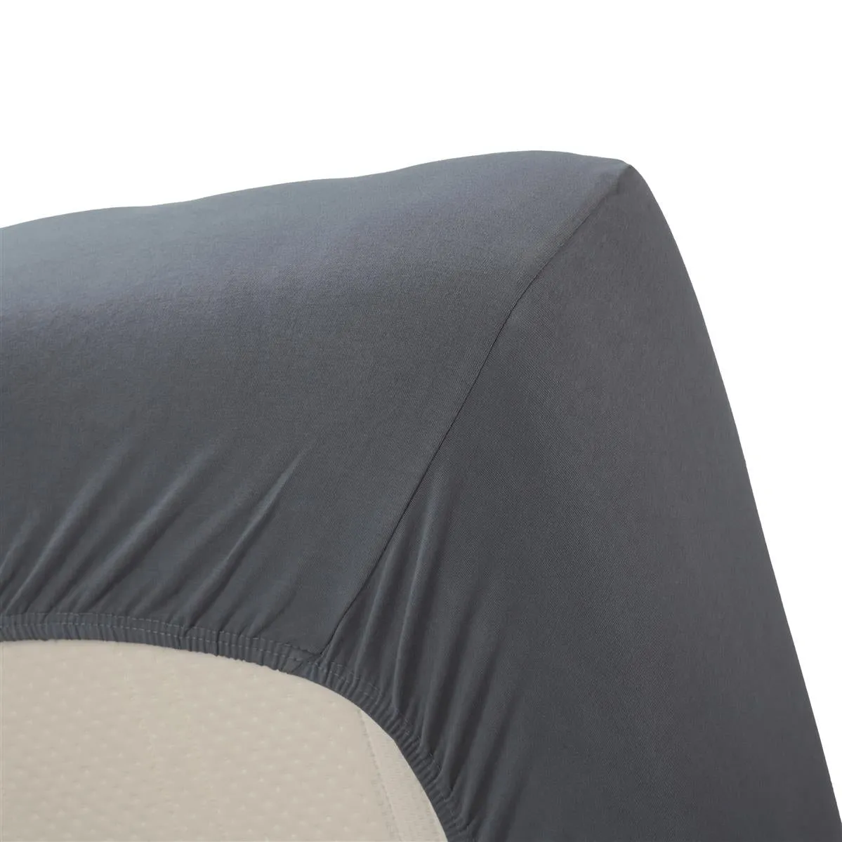 Beddinghouse Jersey Stretch laken 90x200 kjølig grå jersey