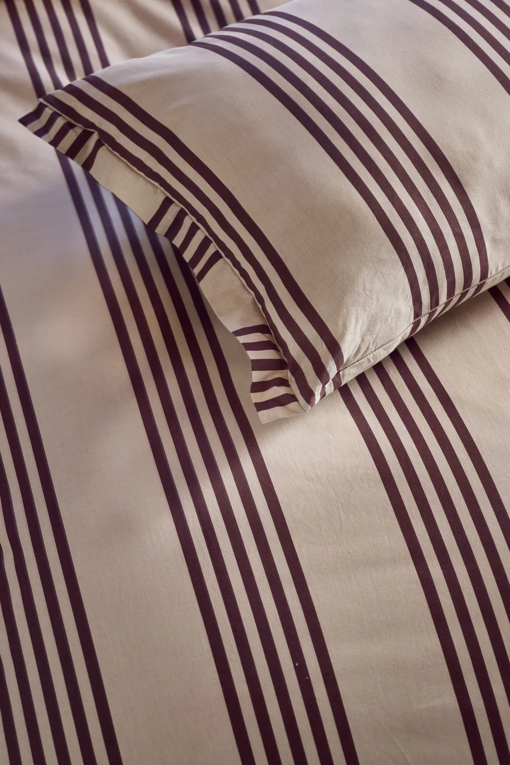 vtwonen Pure Stripe pyntepute 40x60 cm naturel