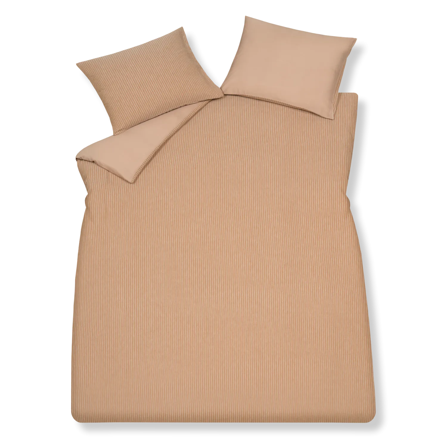 Vandyck Pure 86 sengesett praline bomullssateng