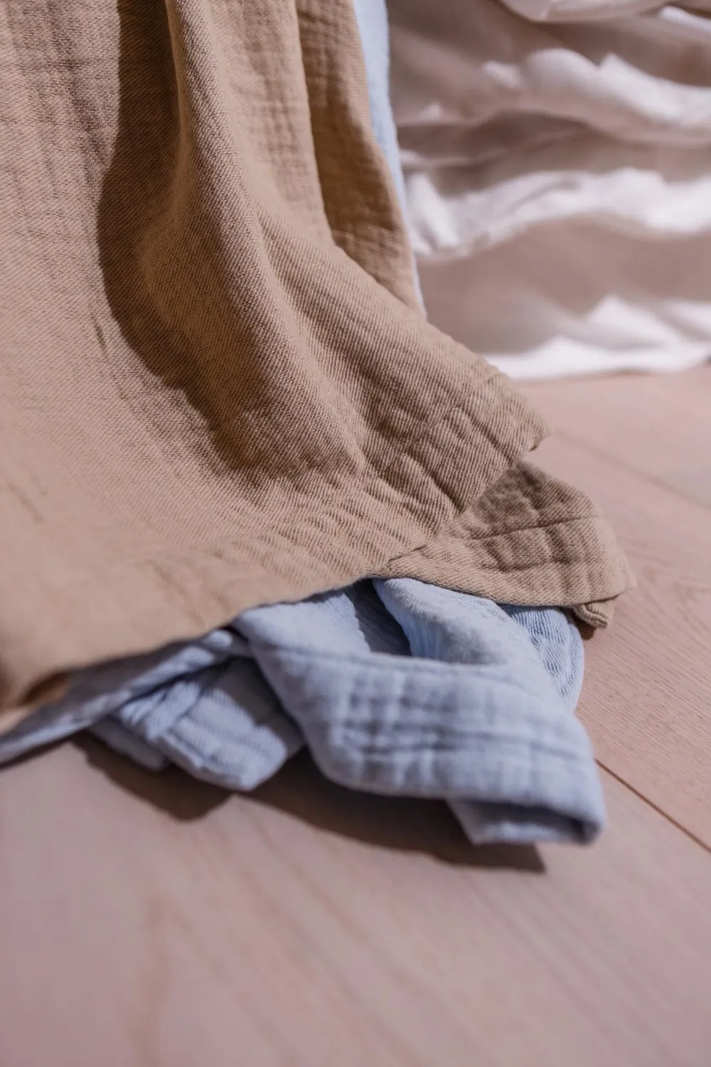 Vandyck Pure 68 sengeteppe 160x250 linen bomull