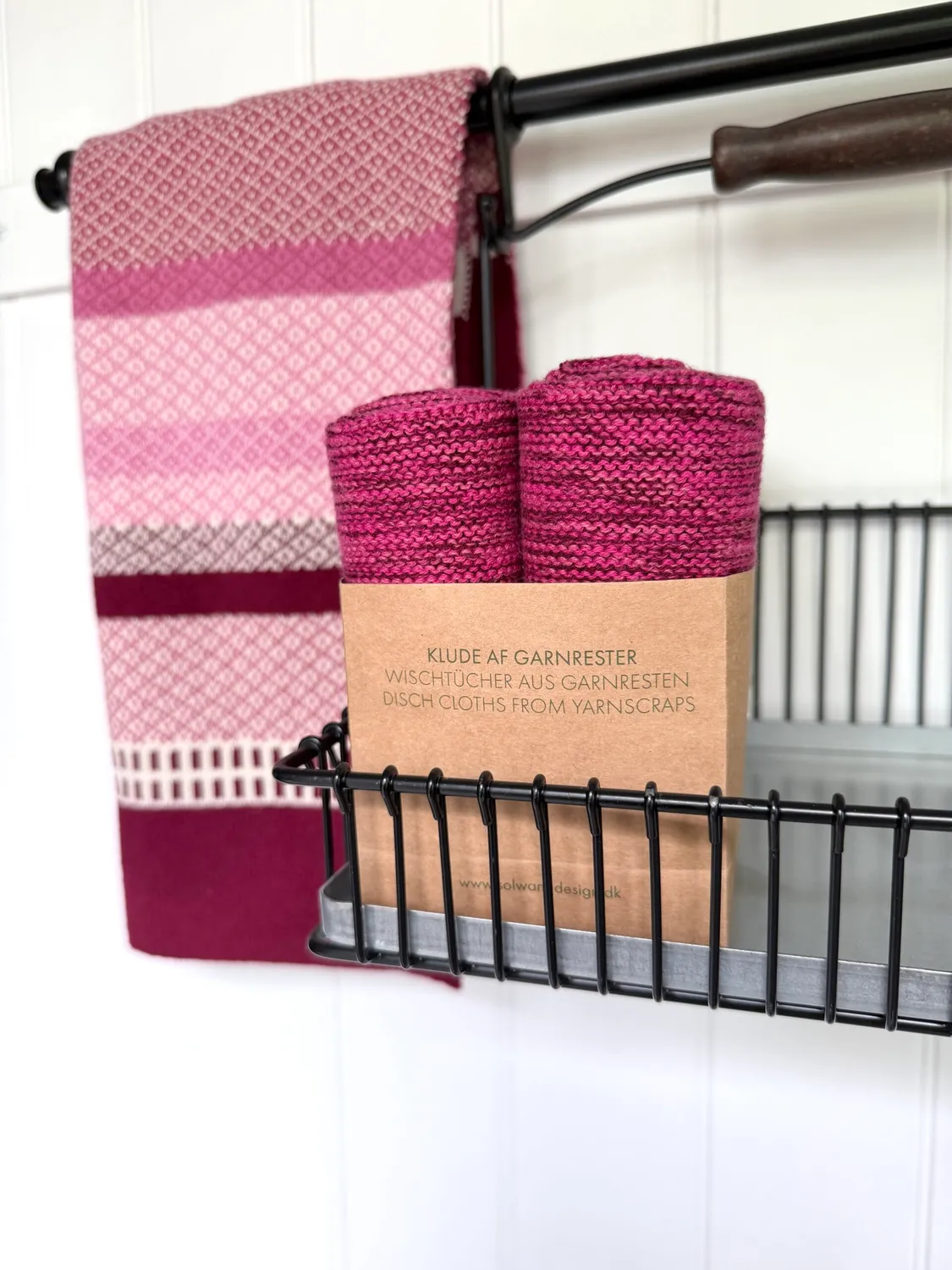 Solwang Design Restgarn karklut pink berry oeko-tex