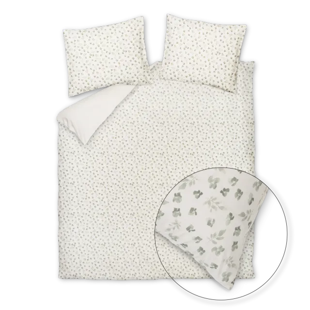 Vandyck Pure 98 XL dynetrekksett salie 260x240 blomstret