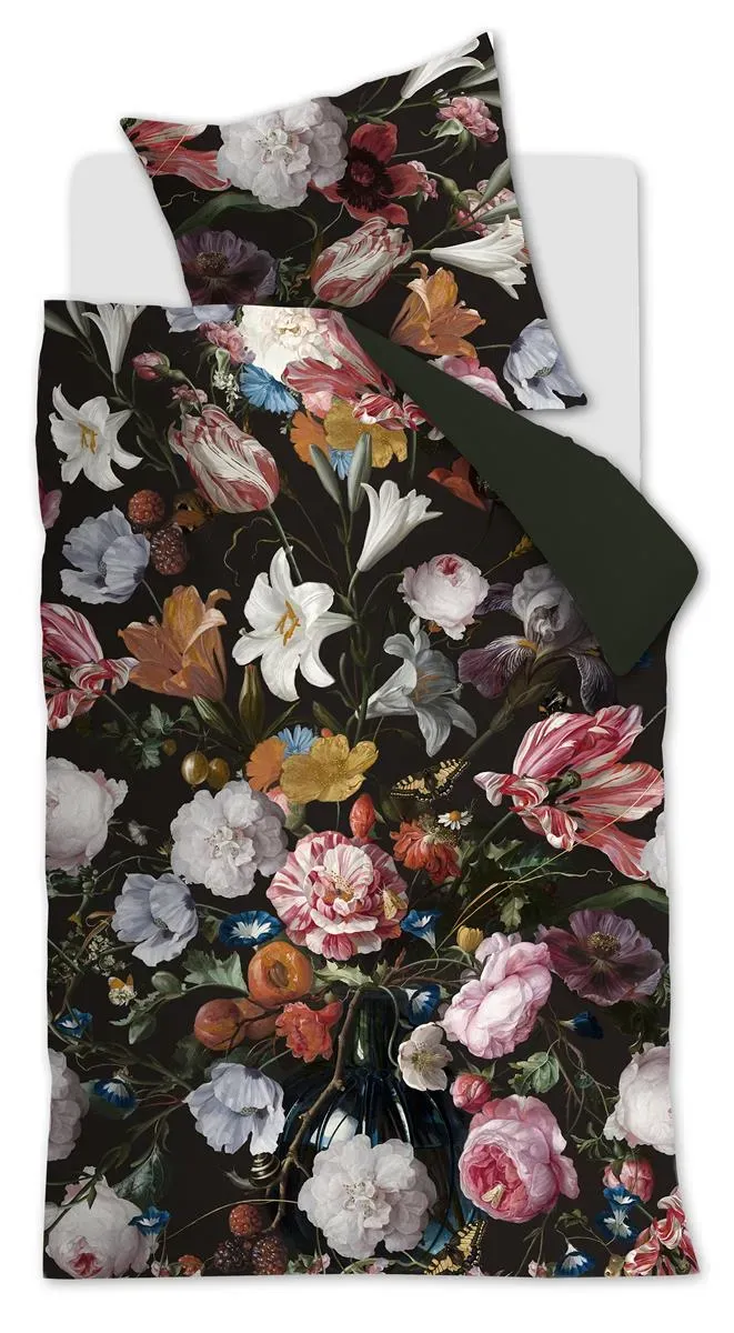 Ambiante Flowerbomb dynetrekk 200x200 multi sateng blomster